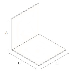 KĄTOWNIK Z PRZETŁOCZENIEM LEKKI 80x80x80 KPL6