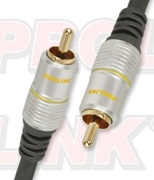 КАБЕЛЬ ПРОВОД 1 x RCA — 1RCA КОАКСИАЛЬНЫЙ КОАКСИАЛЬНЫЙ PROLINK ЭКСКЛЮЗИВ TCV3010 5 м