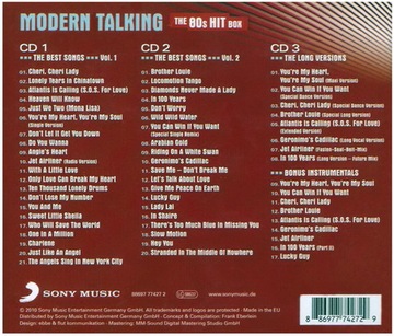 Хит-бокс Modern Talking The 80-х - 3 компакт-диска MAGA BOX