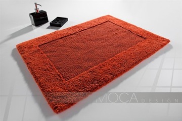 DYWANIK GRUBY BAWEŁNA MOCA DESIGN 50x75 POMARAŃCZ