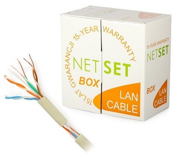 Внутренняя витая пара 305м NETSET BOX UTP 5e