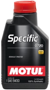 MOTUL SPECIFIC 0720 5W30 RN0720 1L DĄBROWA GÓR.