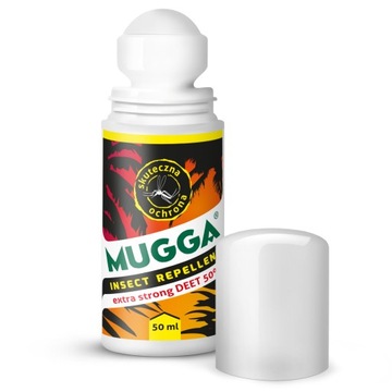 MUGGA STRONG ШАРИКОВЫЙ МОСКИТНЫЙ ПОВТОР 50% ДЭТА