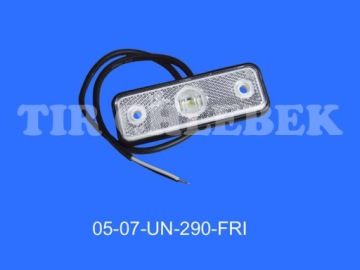 Габаритный фонарь фонарь  габаритная габарит белый led светодиодная Цена, фото thumb