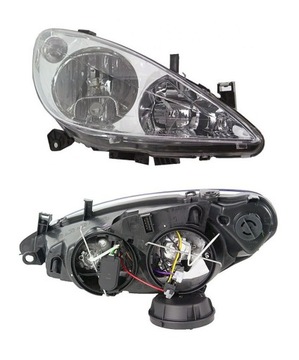 фото thumb №1, Фара лампа перед peugeot 307 01-05 h1+h7 pr