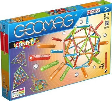 Магнитные блоки GEOMAG GEO-354 Конфетти 127 шт.