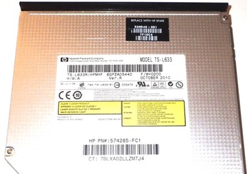 Устройство записи DVD-RW HP 4320s GSA-T50N TS-L633R SATA