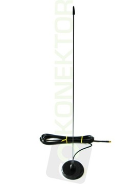 Nagoya UT308 Дискретная магнитная антенна VHF/UHF 55 см SMA