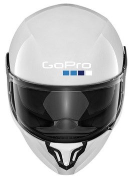 GoPro Go Pro Наклейка на шлем 11х3см БЕЗ ФОНА