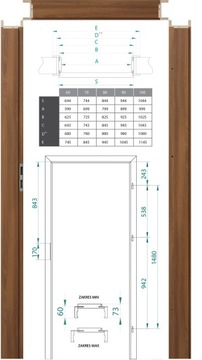 Межкомнатные двери WINDOOR CERES, производство, доставка