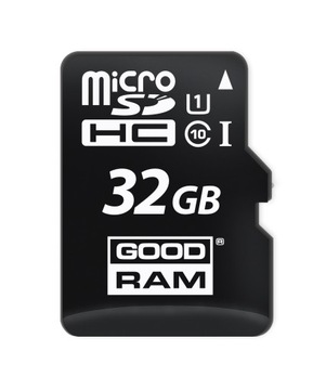 КАРТА ПАМЯТИ GOODRAM MICRO SD 32 ГБ КЛАСС 10 UHS