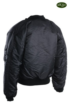 Куртка военного пилота Flek MA1 Basic Black 3XL