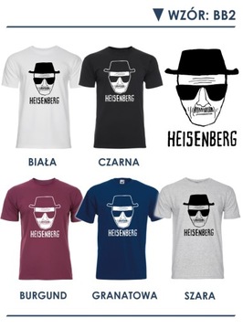 KOSZULKA T-SHIRT BREAKING BAD HEISENBERG PINKMAN S