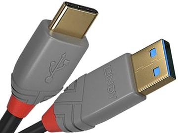 КАБЕЛЬ LINDY 36886 USB 2.0 A - C ANTHRA LINE 1 М