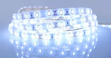 Светодиодная лента 5630 300LED IP65 водонепроницаемая ХОЛОДНАЯ 1м