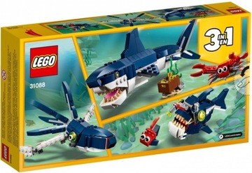 LEGO CREATOR 31088 МОРСКИЕ ТВОРЕНИЯ