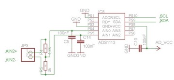 ADS1113 — 16-битный аналого-цифровой преобразователь 860SPS I2C PGA