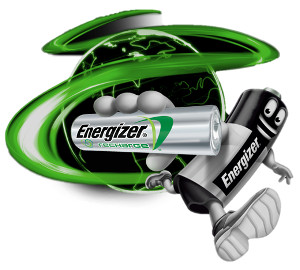 Базовое зарядное устройство ENERGIZER AAA R3 AA R6 + 4 батарейки типа AA 1300 мАч