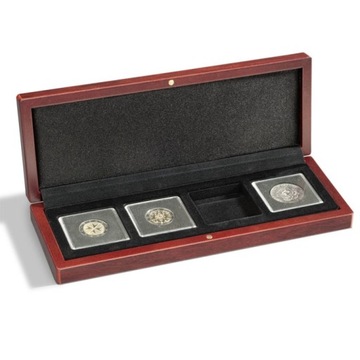 Коробка для 4 монет в Quadrum Volter 4 Caps Leuchtturm
