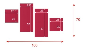 РОЗА Картины на холсте 100х70 Частичная роспись