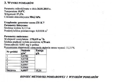 ОЗОНАТОР ОЗОН-ГЕНЕРАТОР ALICJA 2 7G КОНДИЦИОНЕР ВОЗДУХА