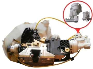 фото thumb №4, Замок дверь do mercedes w220 перед набор ремонт