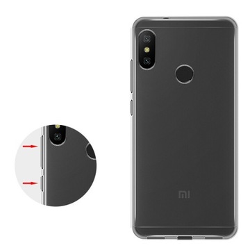 ТОНКИЙ ЧЕХОЛ ДЛЯ XIAOMI Mi A2 LITE/6 PRO + ФОЛЬГА