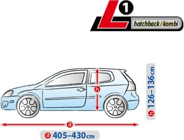 Брезентовый чехол SUNSCREEN на PEUGEOT 207