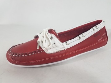 SEBAGO SHOES МОКАСИНЫ 100% КОЖА R38 UK 5