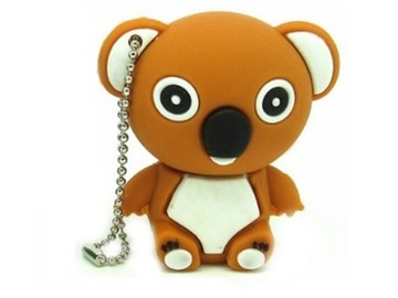 PENDRIVE 3.0 USB 32 GB BRĄZOWY MIŚ KOALA WYS PL24H