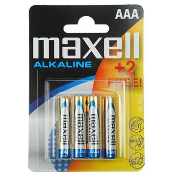 MAXELL LR03 R3 ЩЕЛОЧНЫЕ БАТАРЕИ AAA 6 шт.