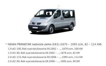 FAN TRAFIC 2 II VIVARO PRIMASTAR REGENEROWA 7701052192 Лодзь