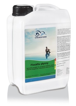 FLOCK Flok коагулянт химикаты для кристаллизации воды, бассейн, джакузи, Chemoform 3L