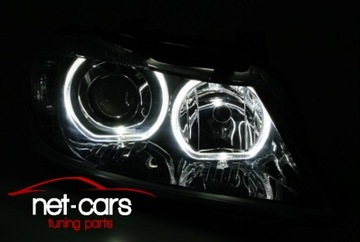 ЛАМПЫ ФАР BMW 3 E90 E91 -11 ANGEL EYES LED