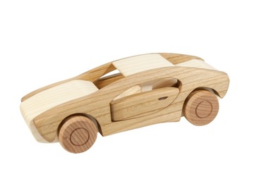 Деревянный автомобиль BMW из дерева WOODEN PL