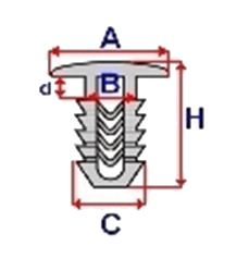 Romix 50129z клипса zakola Доставка, фото thumb