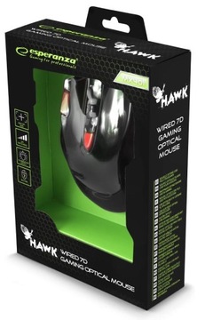 Mysz Esperanza MX401 Hawk 7D USB dla Graczy