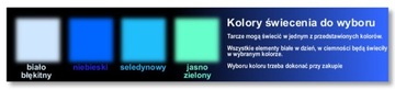 Alfa Romeo 156 Tarcze licznika INDIGLO wzór 1
