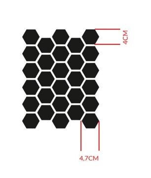 Соты - Трафарет для рукоделия 30x35см