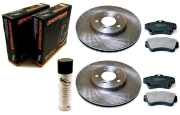 фото thumb №1, Тормозные диски тормозные колодки chrysler pt cruiser перед 280mm