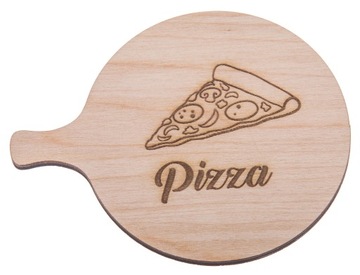 PODKŁADKA pod kubek MINI PATERA pizza GRAWER EKO