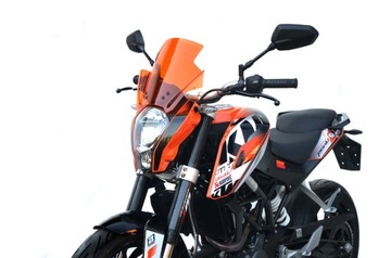 ВЕТРОВОЕ СТЕКЛО МОТОЦИКЛА ТУРИСТИЧЕСКИЙ KTM 200 DUKE 11-16