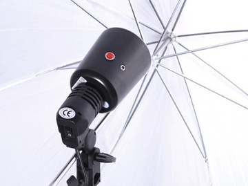 UMBRELLA 110см белый ПРОЗРАЧНЫЙ рассеиватель