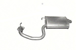 фото thumb №1, Глушитель конечный toyota avensis poj.1,6+1,8 2003-08r.