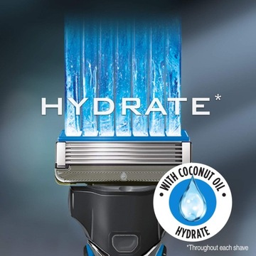 Schick Wilkinson Hydro 5 Hydrate SENSE 4шт США б.п.