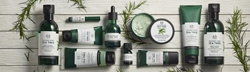 THE BODY SHOP Мыло для лица и тела «Чайное дерево» Очищающее мыло от прыщей