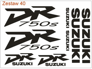 Наклейки Suzuki DR 125 350 600 650 750 800s 600s