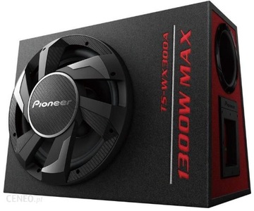 КОРОБКА САБВУФЕРА PIONEER TS-WX300A + УСИЛИТЕЛЬ