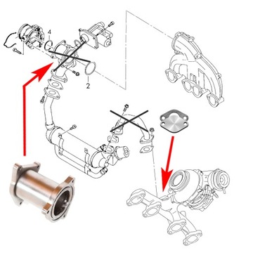 ПРОБКА EGR F80 03G129637A 03G131501N VAG