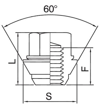 Контргайки SICUSTAR 12x1,5 FORD